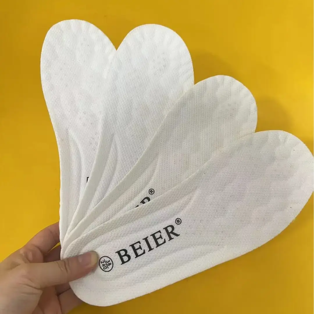 Latex Insoles Feel Like Stepping on Poop, Are Not Tiring for the Feet, Are Shock-Absorbing, Breathable, and Are Suitable for Long Standing, with Soft Soles