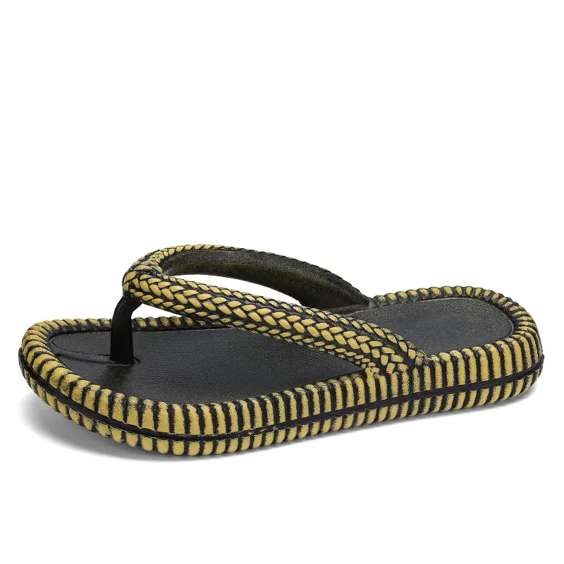 Men's New Summer Flip-Flops, Thick-Soled Casual Outdoor Couple's Beach Slippers, Men's Sandals - Image 5