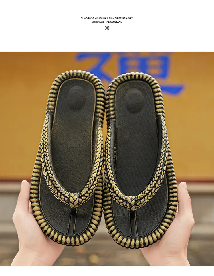 Men's New Summer Flip-Flops, Thick-Soled Casual Outdoor Couple's Beach Slippers, Men's Sandals — feature 2
