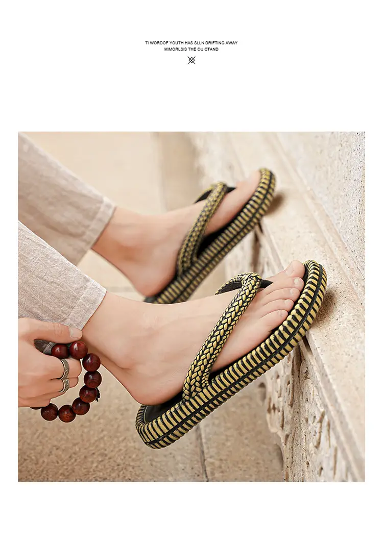 Men's New Summer Flip-Flops, Thick-Soled Casual Outdoor Couple's Beach Slippers, Men's Sandals — feature 8