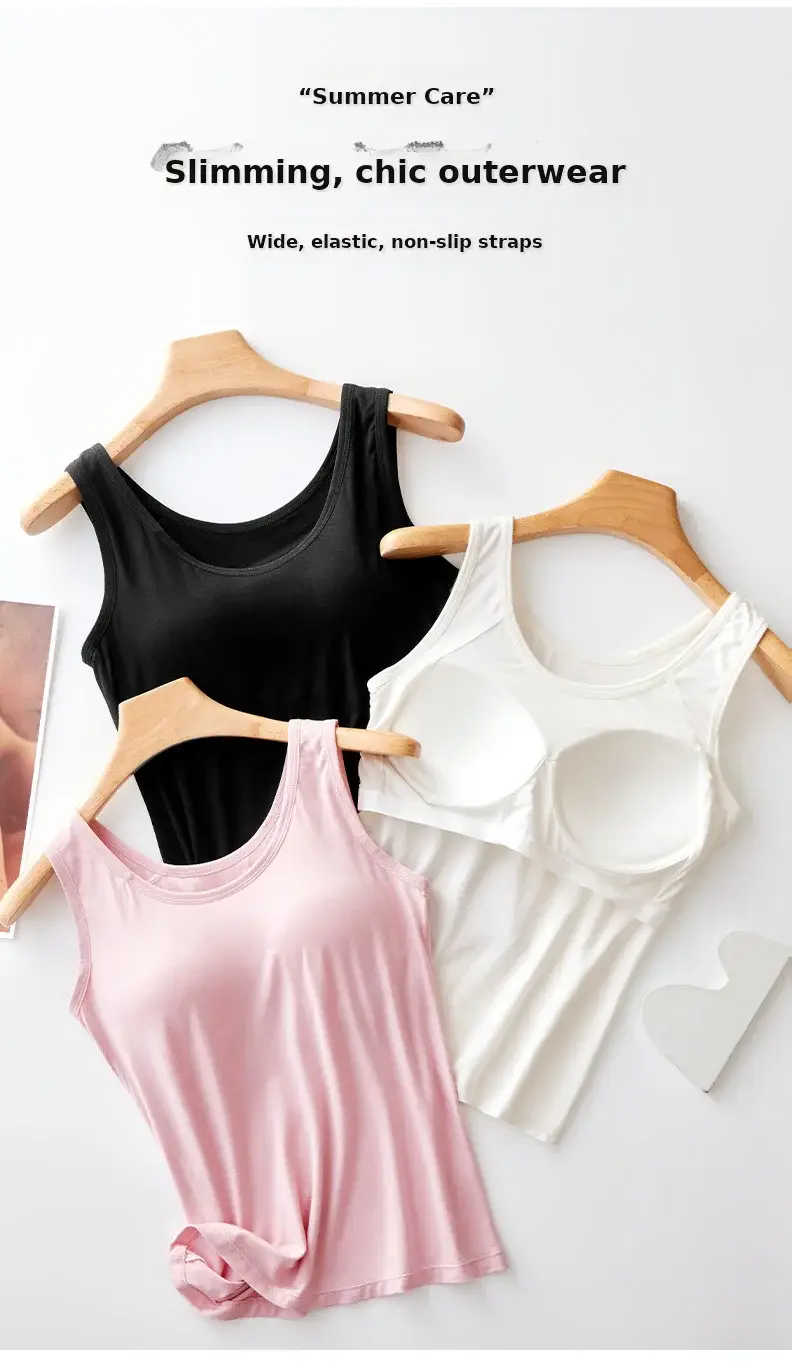 Women's Modal Underwear with Chest Pad & Anti-Glare Design — feature 13
