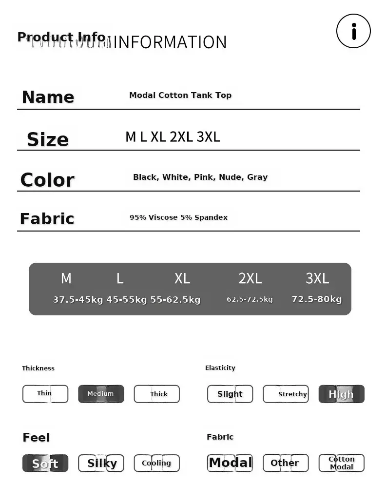 Women's Modal Underwear with Chest Pad & Anti-Glare Design — feature 18