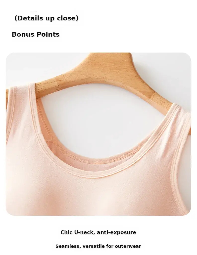 Women's Modal Underwear with Chest Pad & Anti-Glare Design — feature 22