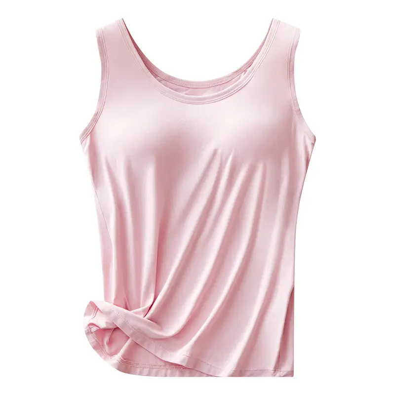 Women's Modal Underwear with Chest Pad & Anti-Glare Design