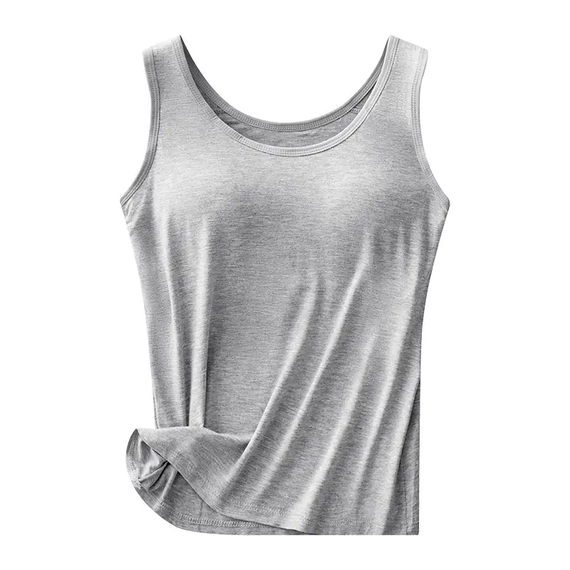 Women's Modal Underwear with Chest Pad & Anti-Glare Design