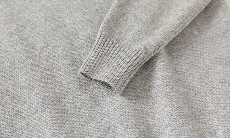Gray Cotton Turtleneck Sweater for Boys 24 AW — feature 14