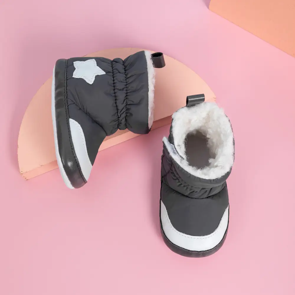 2024 New Winter Baby Toddler Shoes Star Boots Non-Slip Snow - Image 4