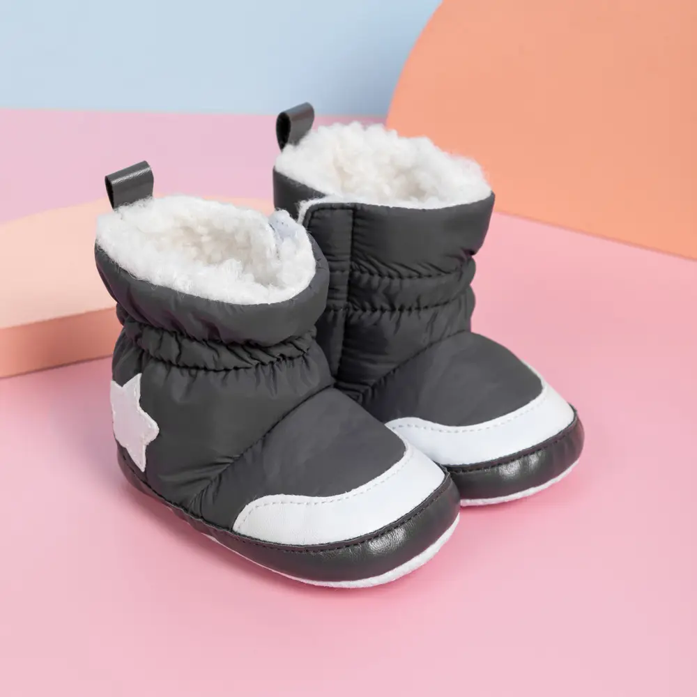 2024 New Winter Baby Toddler Shoes Star Boots Non-Slip Snow - Image 5