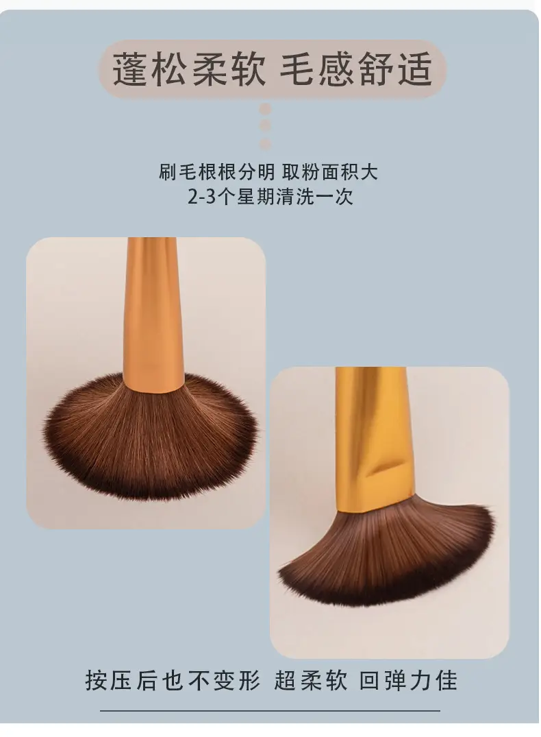 Cross-border Makeup Brush Set with Soft Bristles β feature 5