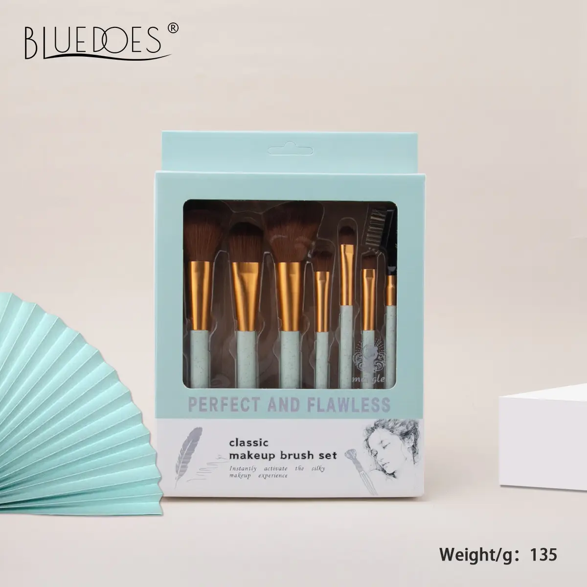 Cross-border Makeup Brush Set with Soft Bristles