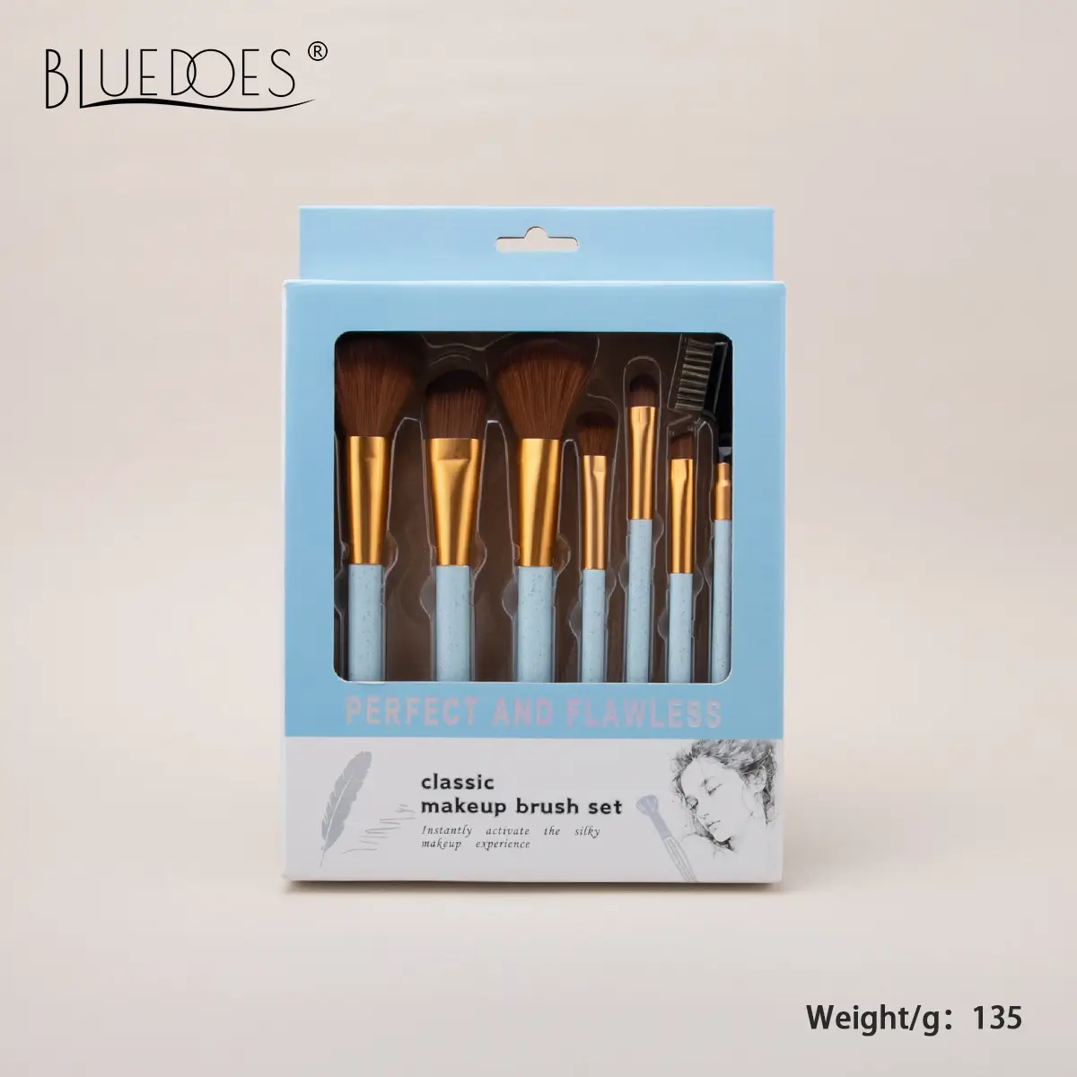 Cross-border Makeup Brush Set with Soft Bristles - Image 2