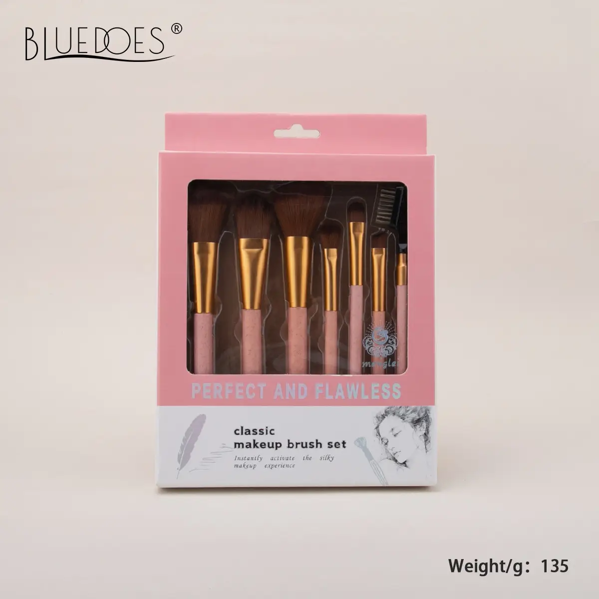 Cross-border Makeup Brush Set with Soft Bristles - Image 3