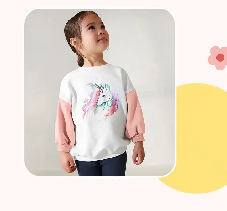 Little maven European and American fashion long sleeve girls' sweater suit cute casual autumn cartoon children's suit — feature 6