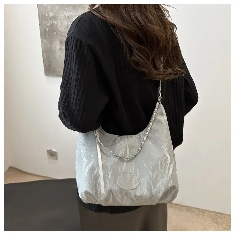Black Textured Shoulder Bag for Women 2024 — feature 20