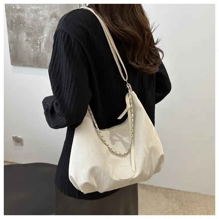 Black Textured Shoulder Bag for Women 2024 — feature 22