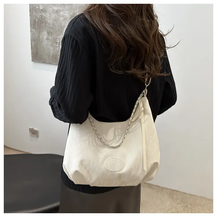 Black Textured Shoulder Bag for Women 2024 — feature 24