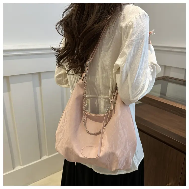 Black Textured Shoulder Bag for Women 2024 — feature 25