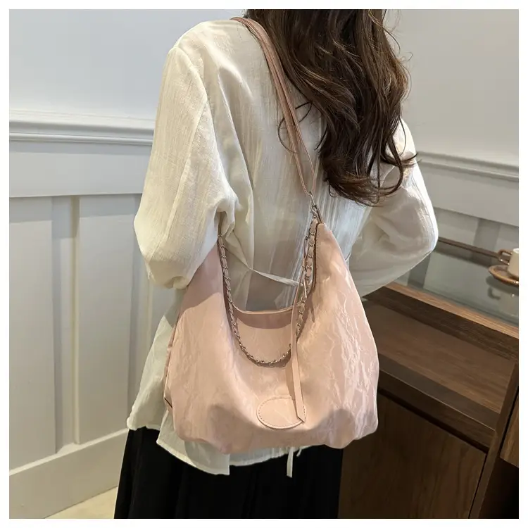 Black Textured Shoulder Bag for Women 2024 — feature 26