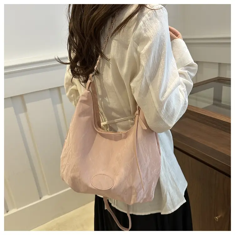 Black Textured Shoulder Bag for Women 2024 — feature 28