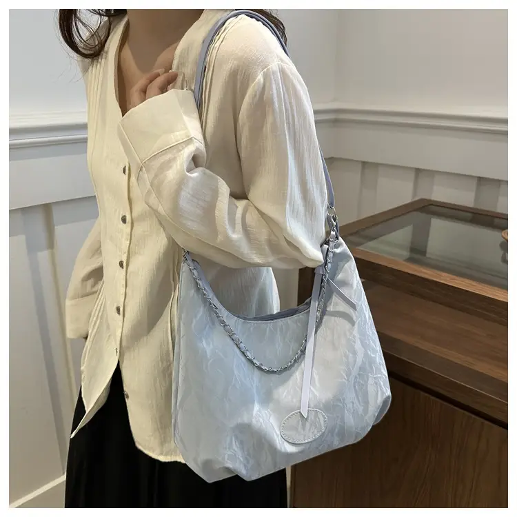 Black Textured Shoulder Bag for Women 2024 — feature 30