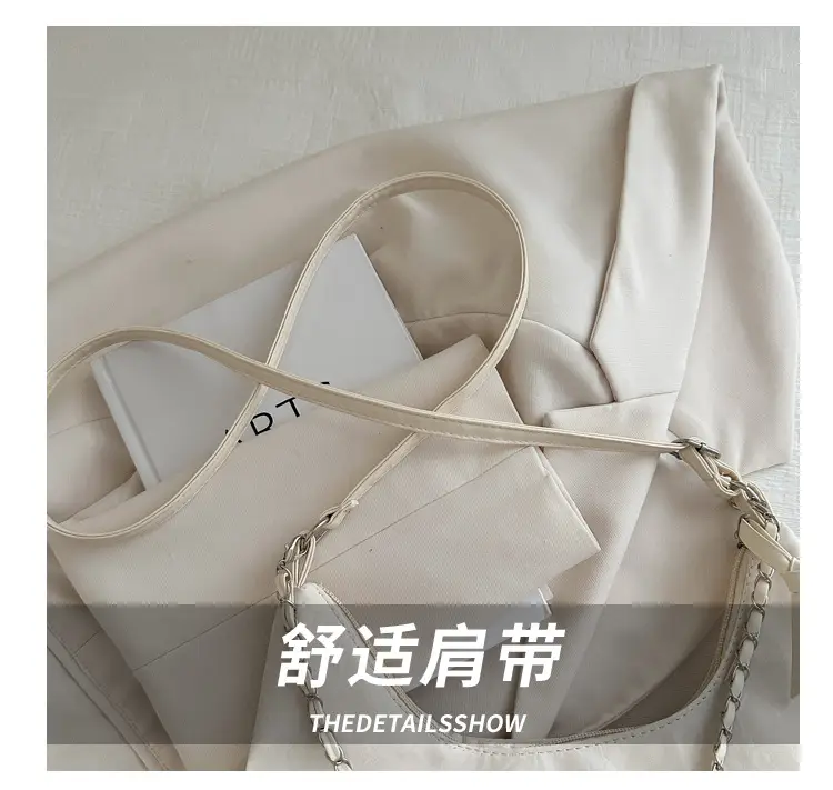 Black Textured Shoulder Bag for Women 2024 — feature 5