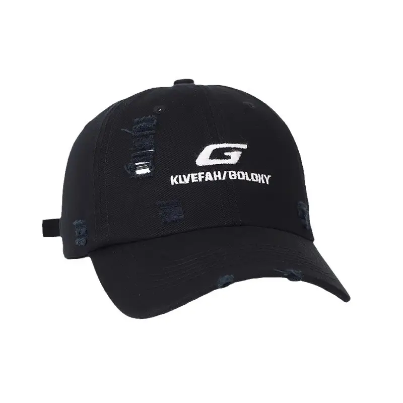 Women Baseball Cap Wide Brim Korean Embroidered - Image 14