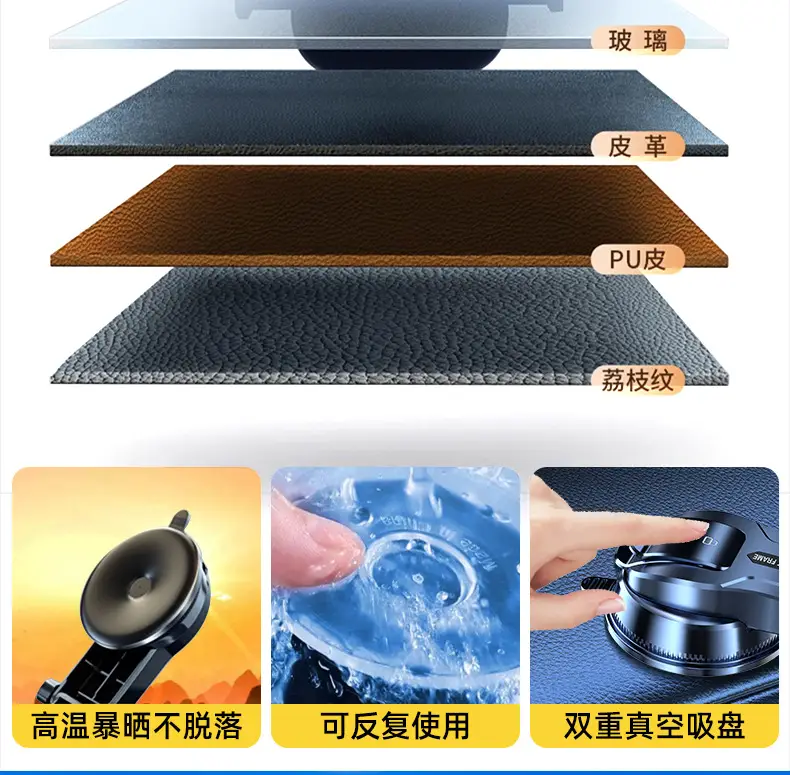 Longi Suction Cup Phone Holder for Car Dashboard — feature 10