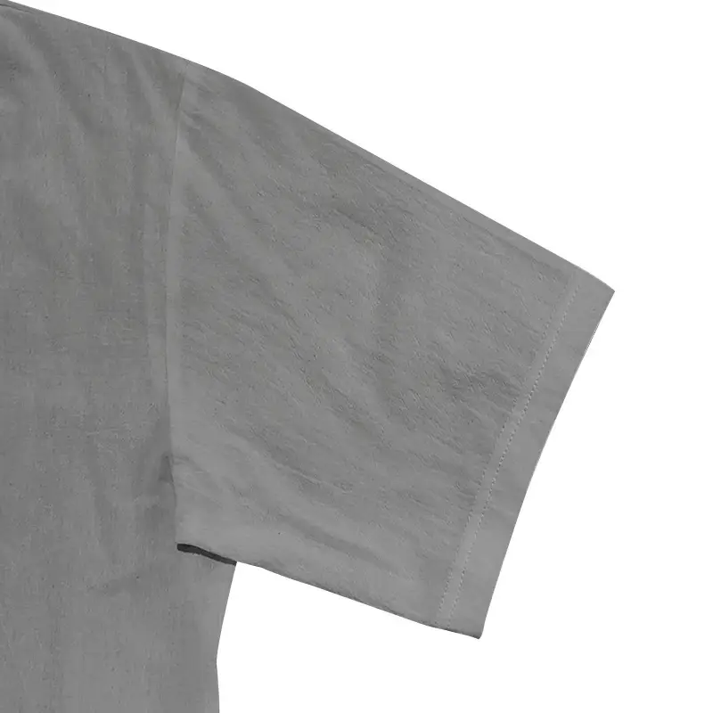 Men Hooded Short Sleeve T-Shirt Grey Casual — feature 39