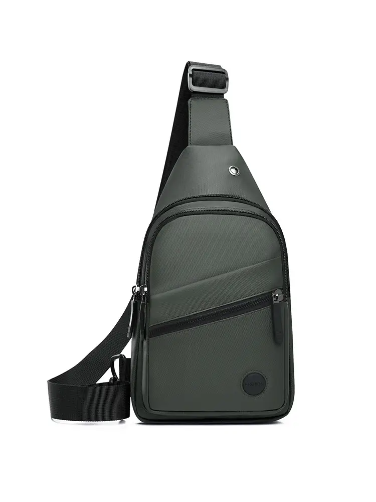Men's Black Crossbody Bag Lightweight Fashionable Shoulder Bag — feature 28