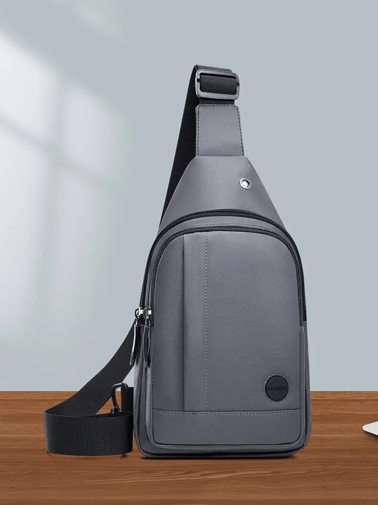 Men's Black Crossbody Bag Lightweight Fashionable Shoulder Bag — feature 41