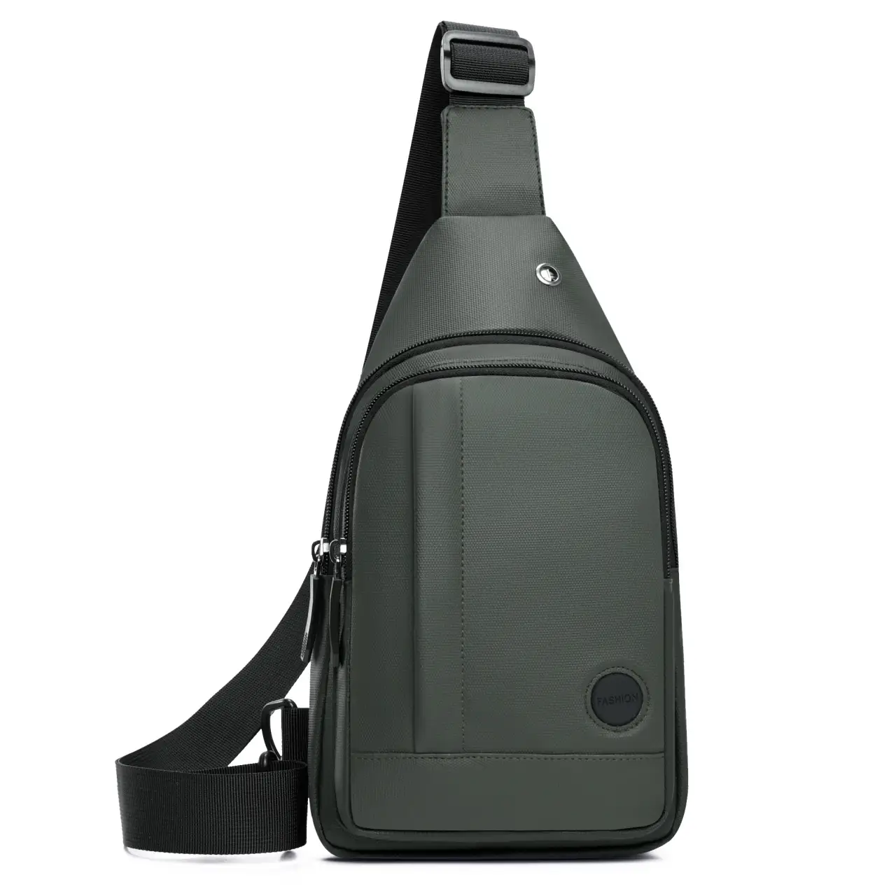 Men's Black Crossbody Bag Lightweight Fashionable Shoulder Bag - Image 2