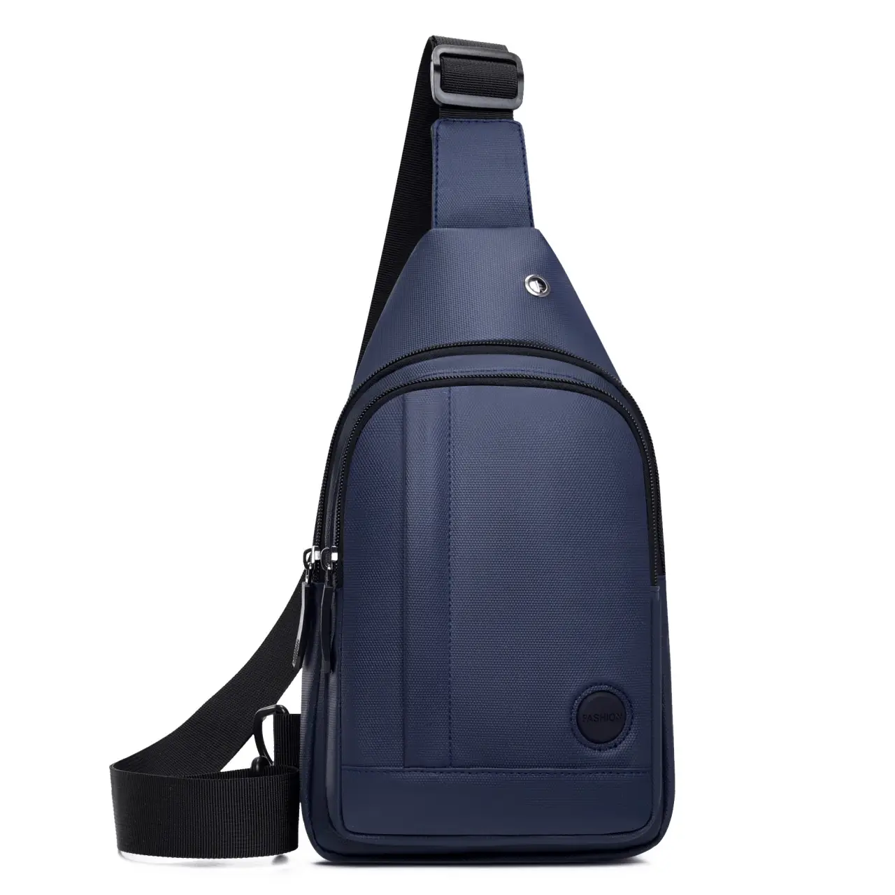 Men's Black Crossbody Bag Lightweight Fashionable Shoulder Bag - Image 4