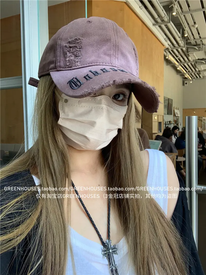 Hong Kong-style Washed Cap for Men Women Summer Wear — feature 18