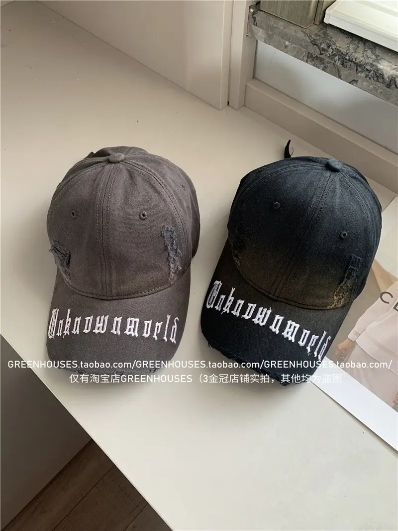 Hong Kong-style Washed Cap for Men Women Summer Wear — feature 21