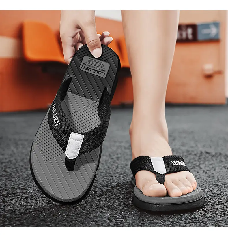 Cross-border plus size Flip-flops Men's Summer Outer Wear Non-slip Clip Sandals Men's Beach Trendy Internet Celebrated Casual Sandals — feature 15
