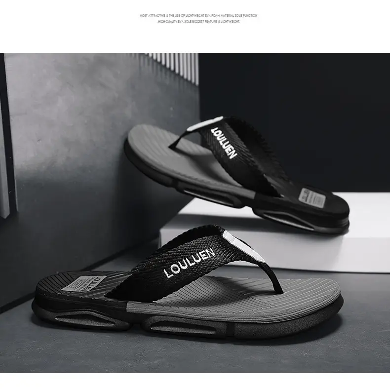 Cross-border plus size Flip-flops Men's Summer Outer Wear Non-slip Clip Sandals Men's Beach Trendy Internet Celebrated Casual Sandals — feature 21