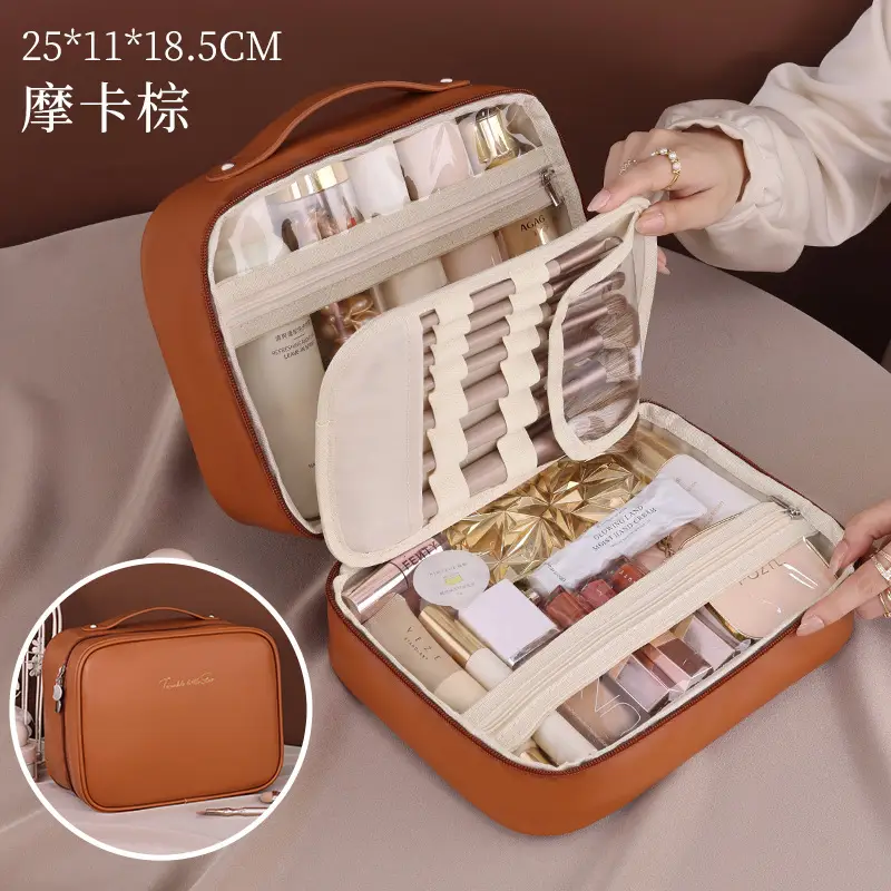 Three-in-one multifunctional-mocha brown thickening