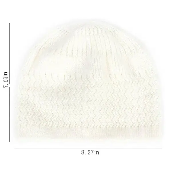 Olive Knitted Camel Hat for Men Women — feature 13