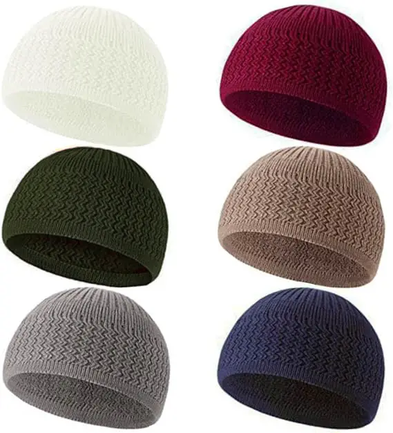 Olive Knitted Camel Hat for Men Women — feature 14