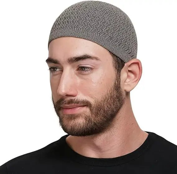 Olive Knitted Camel Hat for Men Women — feature 5