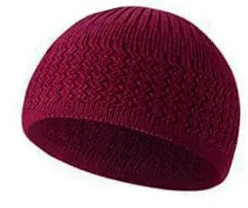 Olive Knitted Camel Hat for Men Women - Image 3