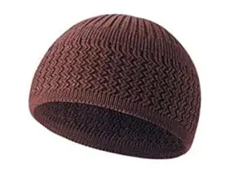 Olive Knitted Camel Hat for Men Women - Image 6