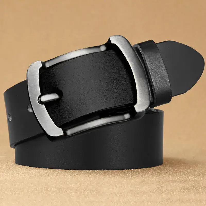 Men's Vintage Vintage Buckle Cowhide Belt