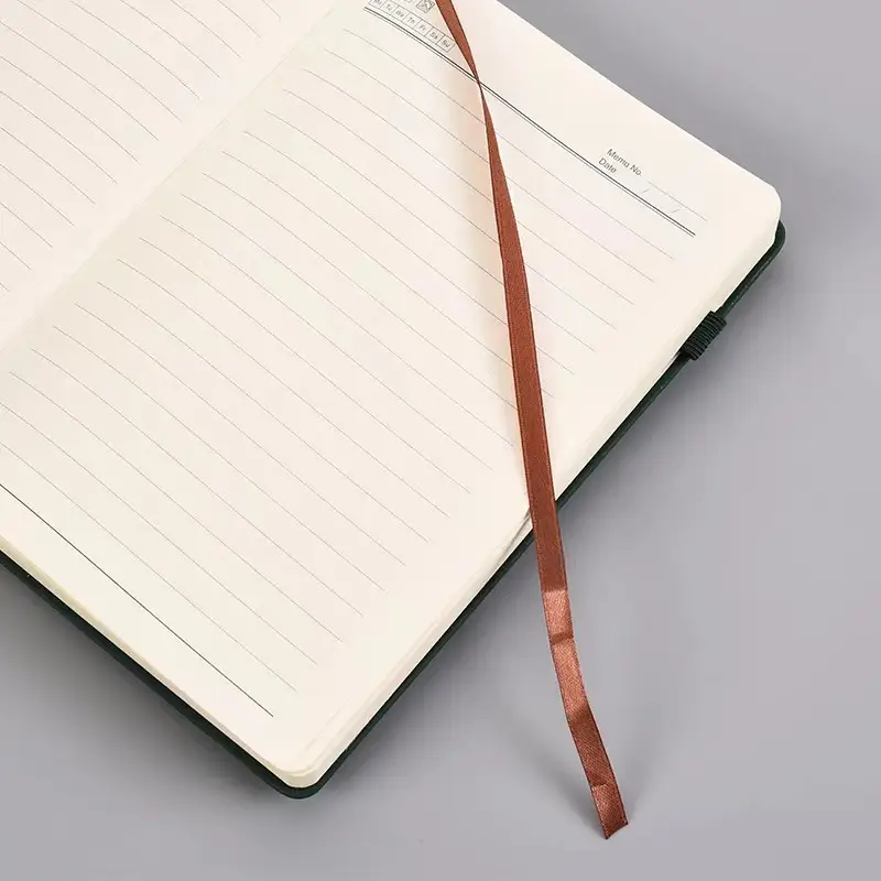 A5 Strap Notebook with Logo College Student Diary — feature 8