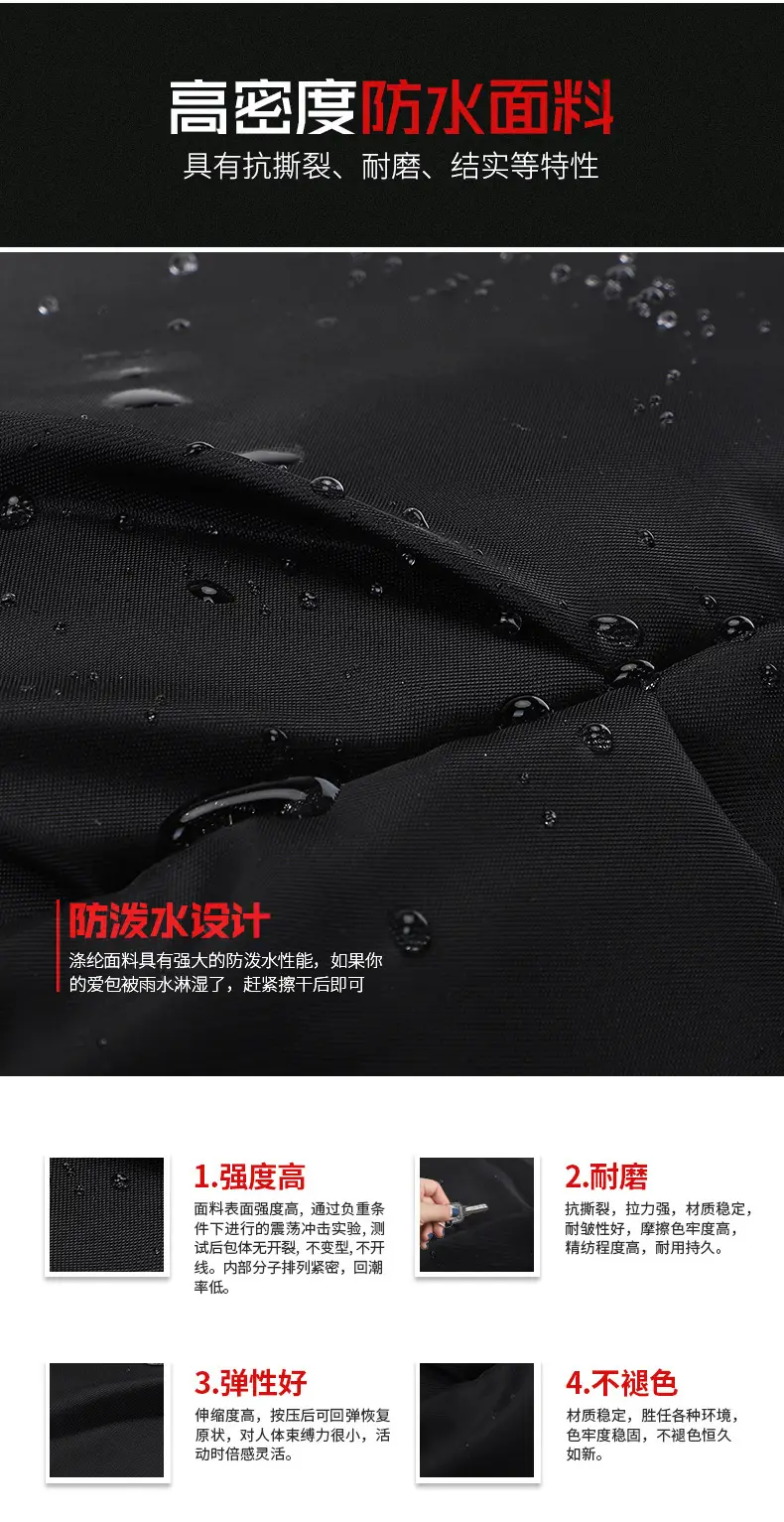 Backpack Large Capacity Cross-border Casual Business Backpack Laptop Student Schoolbag Men's Travel Bag — feature 11