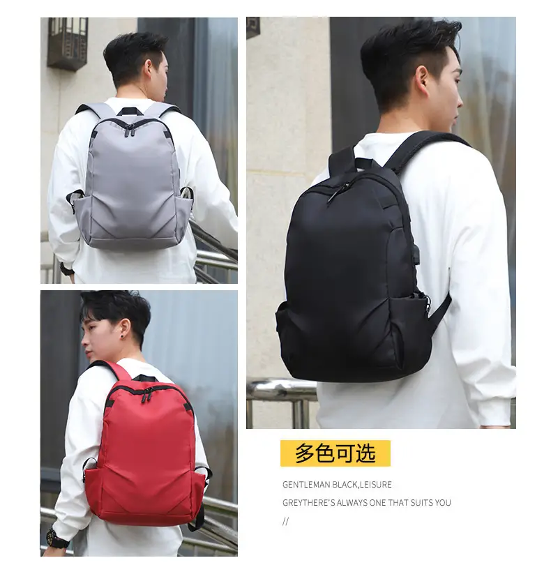 Backpack Large Capacity Cross-border Casual Business Backpack Laptop Student Schoolbag Men's Travel Bag — feature 16