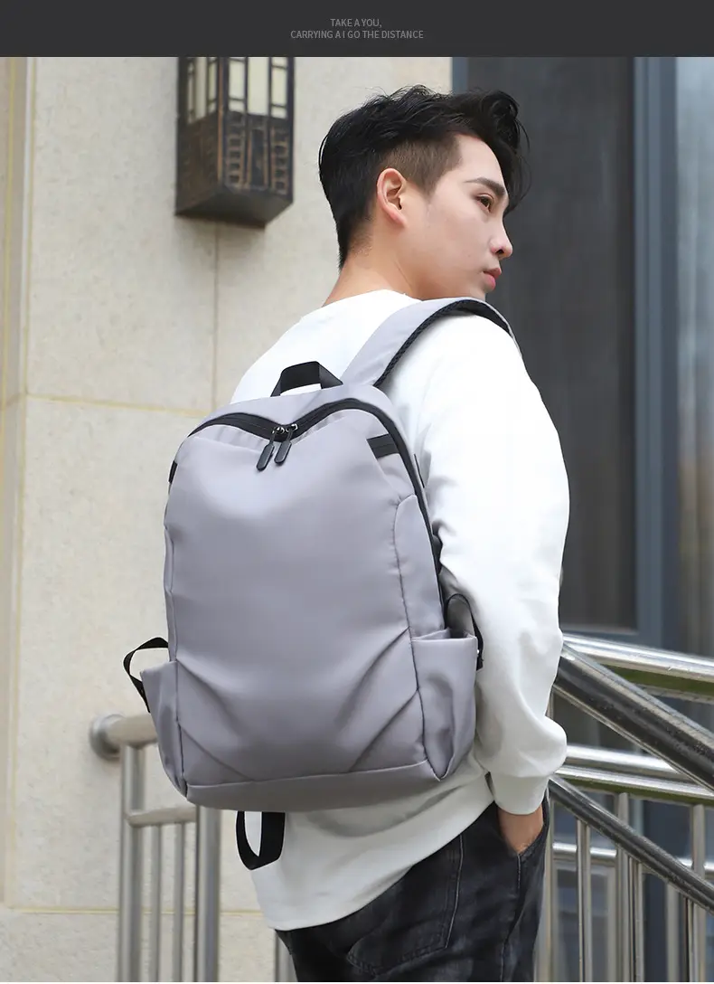 Backpack Large Capacity Cross-border Casual Business Backpack Laptop Student Schoolbag Men's Travel Bag — feature 17