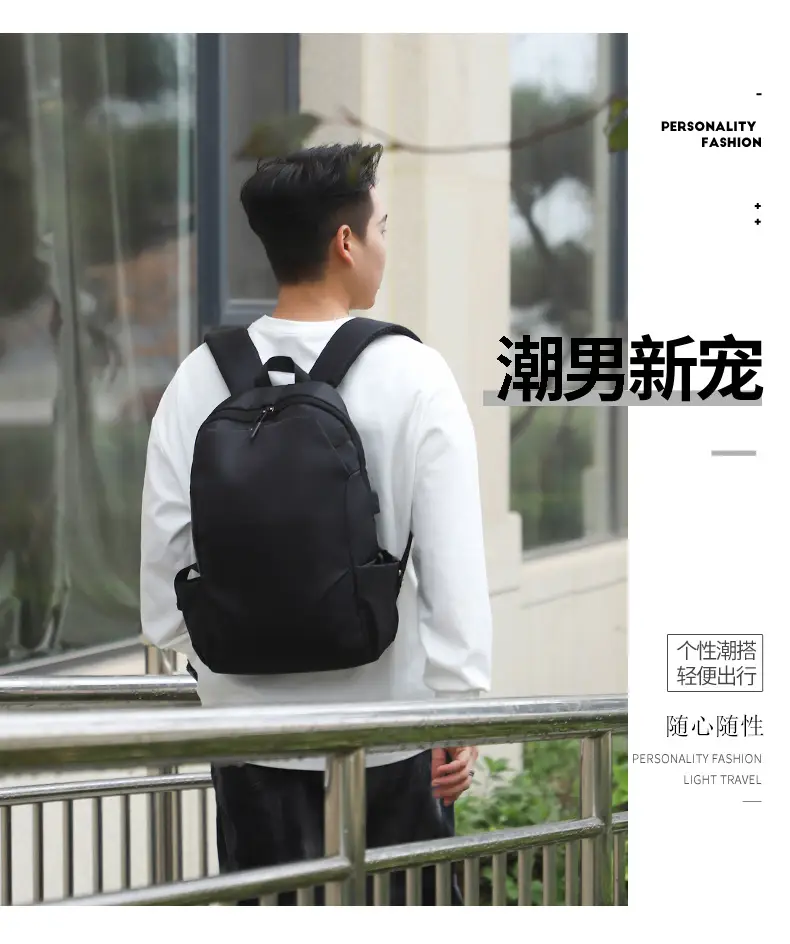Backpack Large Capacity Cross-border Casual Business Backpack Laptop Student Schoolbag Men's Travel Bag — feature 20