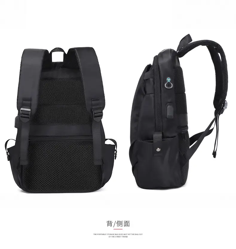 Backpack Large Capacity Cross-border Casual Business Backpack Laptop Student Schoolbag Men's Travel Bag — feature 23