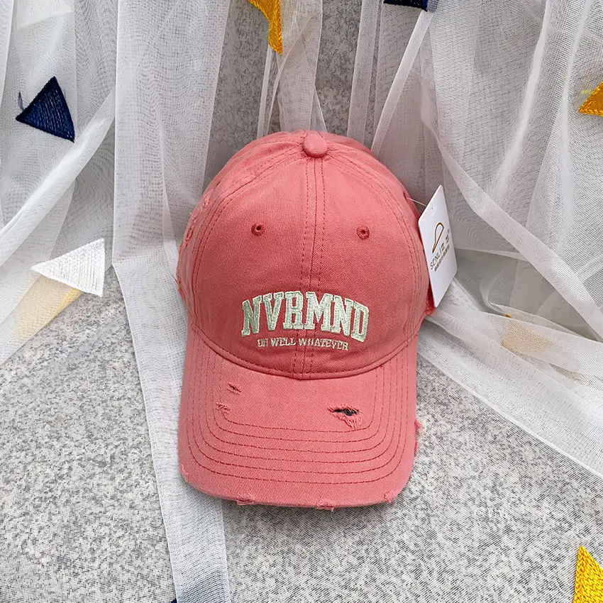 Korean Style Ins Cyber Celebrity NV Cotton Baseball Cap Big Head Ware for Men and Women Couple All-Match Soft Top Cap - Image 9